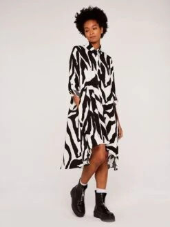 Zebra Oversized Dress -Out Shino Sales Store f 5051839581500