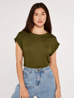 Curved Hem Tee -Out Shino Sales Store f 5051839596856