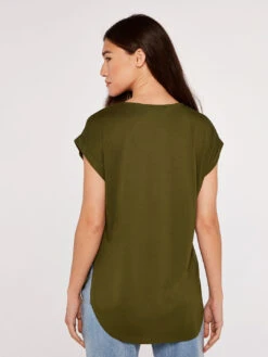 Curved Hem Tee -Out Shino Sales Store h 5051839596856