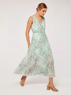 Botanical Grecian Pleat Dress -Out Shino Sales Store h 5051839597808